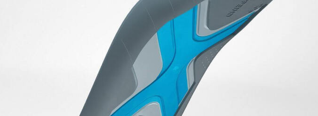 Detailed consideration of the Weightflex core of the running insert