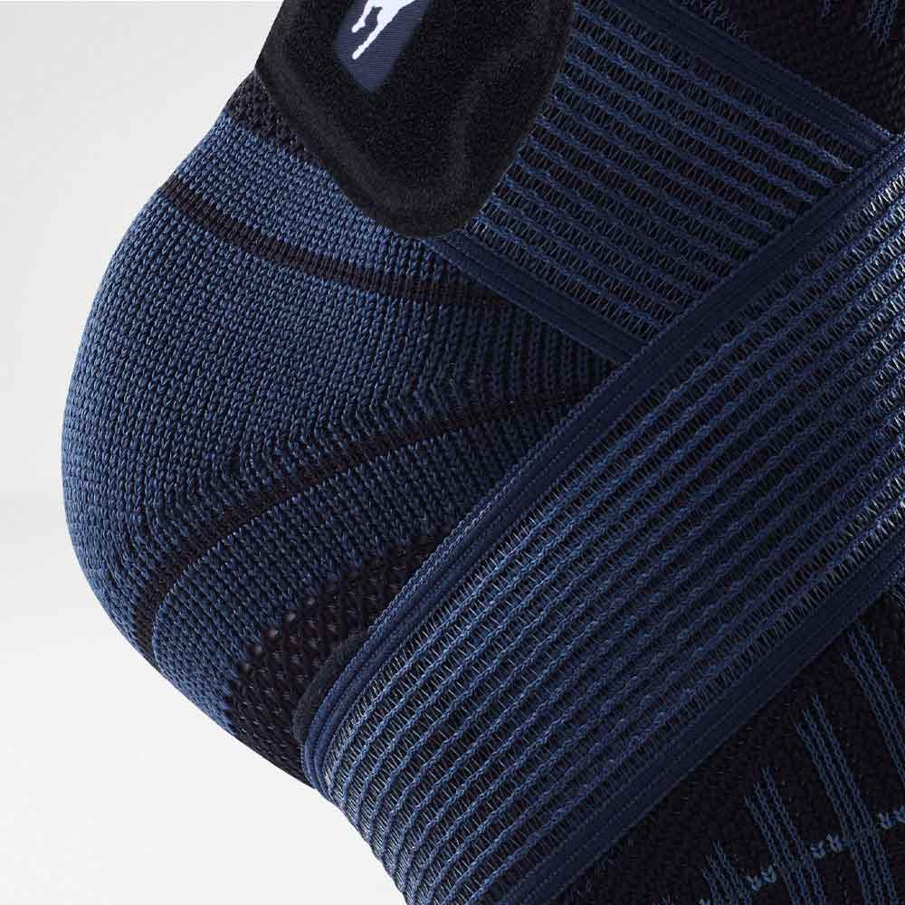 Detailed view of the heel area of ​​the Blauen Dirk Nowitzki Edition of the spunk bandage